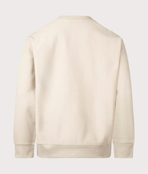 Carhartt WIP American Script Sweatshirt in Fleur de Sel at EQVVS Menswear Back Shot