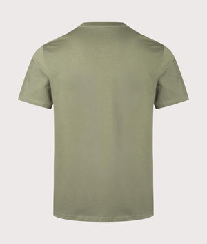 Carhartt WIP Pocket T-Shirt in Dollar Green. Shot at EQVVS.  Back shot. 