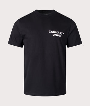 Carhartt WIP Ice T-Shirt in Black at EQVVS Menswear Front Shot