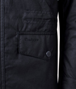 Barbour-Winter-Sapper-Wax-Barbour-International-Black-BK71-EQVVS-Detail-Shot