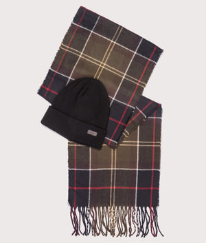 Swinton Beanie & Galingale Scarf Gift Set in Classic. EQVVS Gift Set Shot.