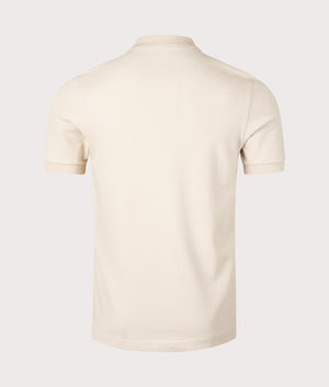 The Fred Perry Polo Shirt in Oatmeal by Fred Perry. EQVVS Shot.