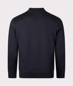 Branded Collar Sweatshirt in Black Fred Perry EQVVS