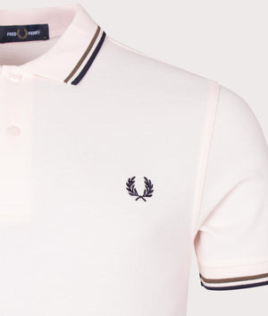 Twin Tipped Fred Perry Shirt Silky Peach | Fred Perry | EQVVS