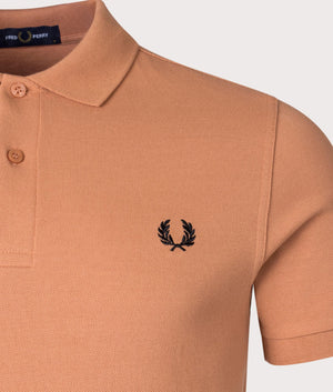 Plain-M6000-Polo-Shirt-Light-Rust-Fred-Perry-EQVVS