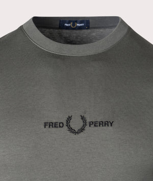 Embroidered-T-Shirt-Field-Green-Fred-Perry-EQVVS