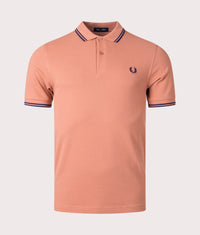 Twin Tipped Polo Shirt Brighton Blue | Fred Perry | EQVVS