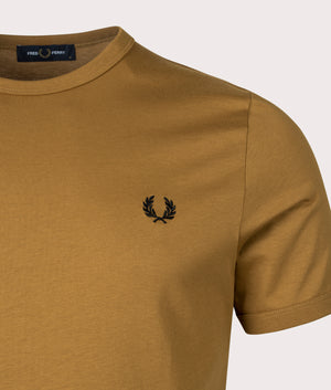 Ringer-T-Shirt-Dark-Caramel-Fred-Perry-EQVVS