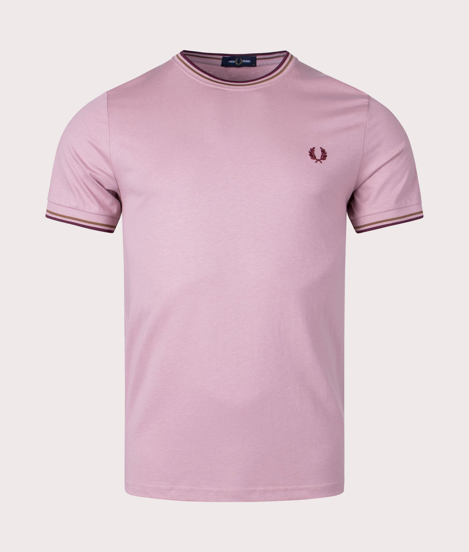 fred perry t shirt pink