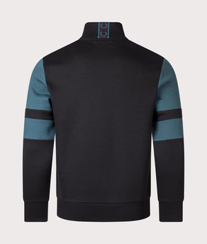 Colourblock Quarter Zip Sweatshirt