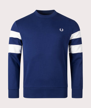 Fred perry sales sweatshirt navy