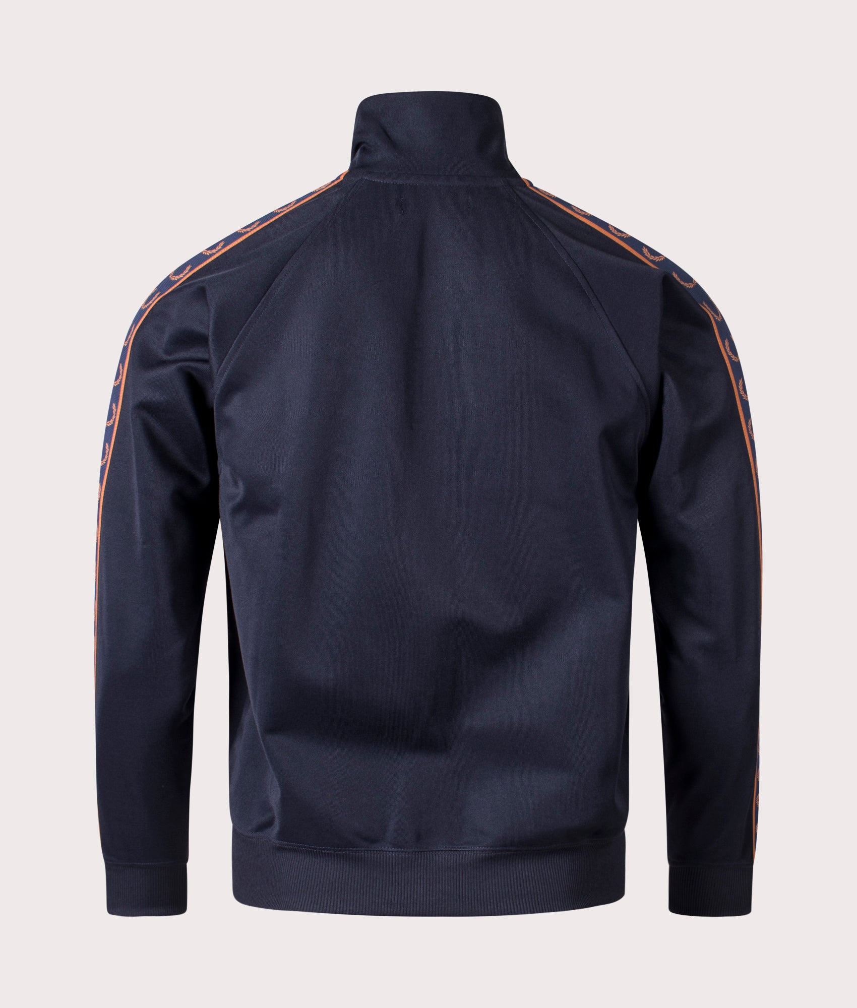 Contrast Tape Track Jacket In Q51 Navy | Fred Perry | EQVVS