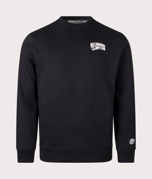 Billionaire Boys Club Small Arch Logo Sweatshirt in Black at EQVVS Front Shot