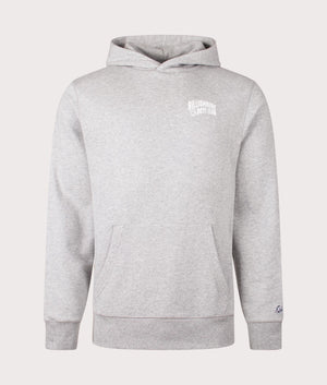 Billionaire Boys Club Small Arch Logo Hoodie in Grey at EQVVS Front Shot 