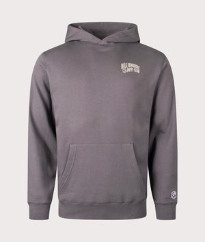 Billionaire Boys Club Small Arch Logo Hoodie in Space Grey at EQVVS Front Shot