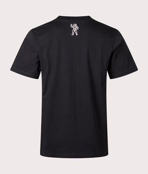 Astro Helmet Logo T-Shirt in Black by Billionaire Boys Club. EQVVS Back Angle Shot.