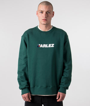 Rodney-Sweatshirt-Deep-Green-Parlez-EQVVS