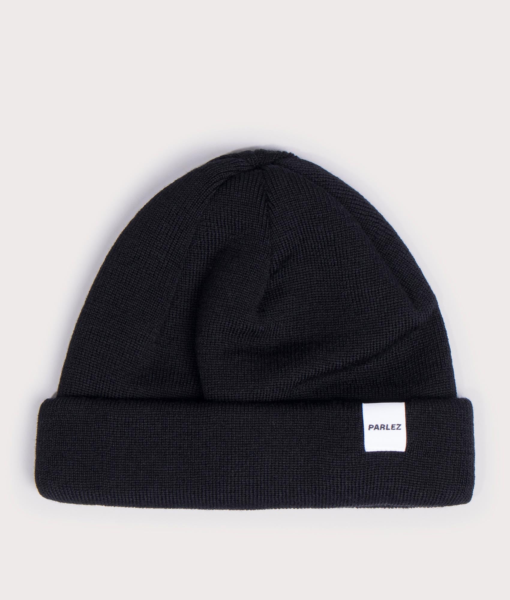 Flatholm Beanie Black | Parlez | EQVVS