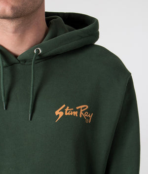 Stan OG Hoodie, Pine Green, Stan Ray, EQVVS, Detail