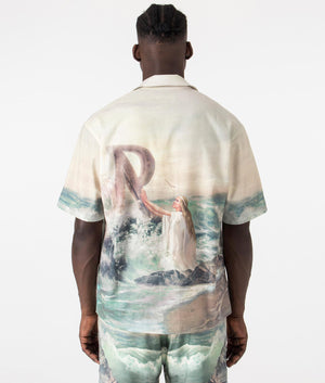 Higher Truth Printed Shirt by Represent. EQVVS Back Angle Shot.