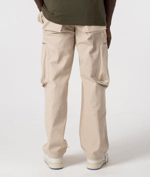 Oversized Workshop Pants in Cashmere by Represent. EQVVS Back Angle Shot.