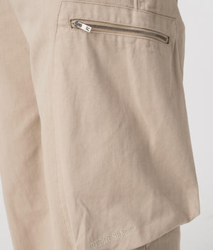 Oversized Workshop Pants in Cashmere by Represent. EQVVS Detail Shot.