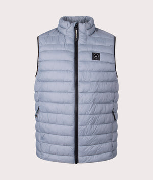 Wayfarer Gilet Nardo Grey - Marshall Artist - EQVVS. Front shot.