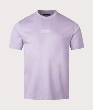 Marshall Artist Injection T-Shirt in Lavender. Shot at EQVVS. Front shot