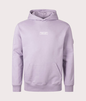 Marshall Artist Siren Overhead Hoodie in Lavender. Shot at EQVVS.  Front shot