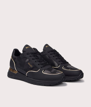 Mallet Black Camo Popham lite Trainers, EQVVS angle shot