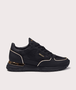 Mallet Black Camo Popham lite Trainers, EQVVS Side shot