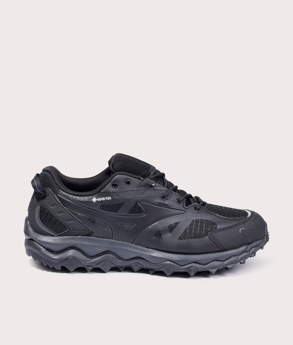 Wave Mujin Tl Gtx Sneakers in Black | Mizuno | EQVVS