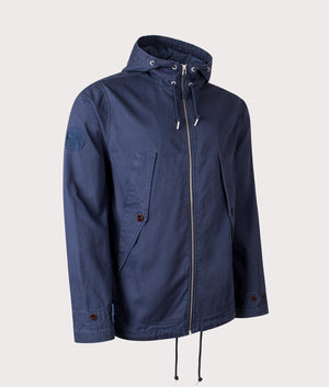 Pretty Green Cooper Short Jacket in Navy at EQVVS