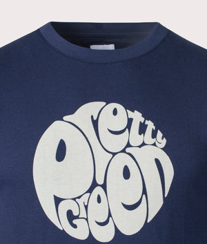 Gillespie-Logo-T-Shirt-Navy-Pretty-Green-EQVVS-Detail-Image