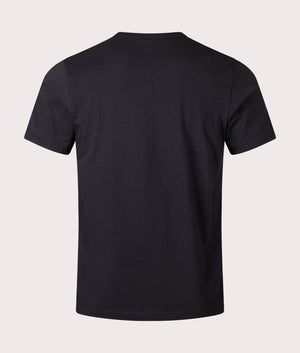 Belstaff Phoenix T-Shirt in Black. EQVVS Back Angle Shot.