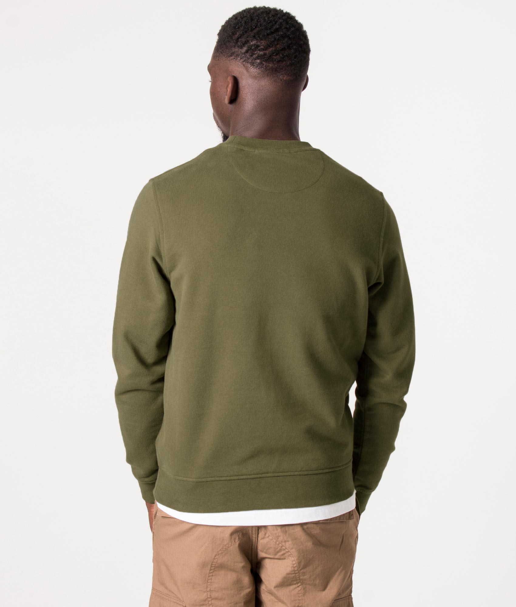 Belstaff Signature Crewneck Sweatshirt True Olive | Belstaff | EQVVS