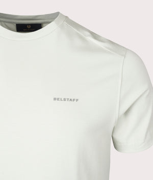 Alloy T-Shirt in Mercury by Belstaff. EQVVS Shot.