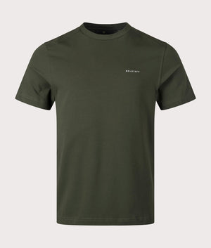 Belstaff Alloy T-Shirt in Tile Green at EQVVS. Front image 