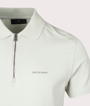 Alloy Polo Shirt in Mercury by Belstaff. EQVVS Shot.