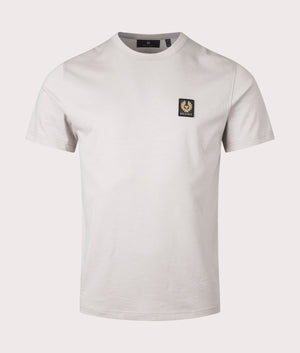 Belstaff T-Shirt in Chrome Grey. EQVVS Shot.