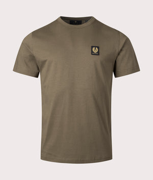 Belstaff T-Shirt in Clay Brown. EQVVS Shot.