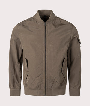 Belstaff Freight Jacket in Clay Brown at EQVVS. Front shot. 