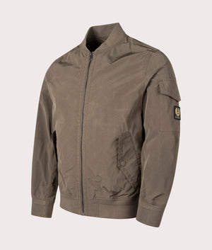 Belstaff Freight Jacket in Clay Brown at EQVVS. Side shot. 