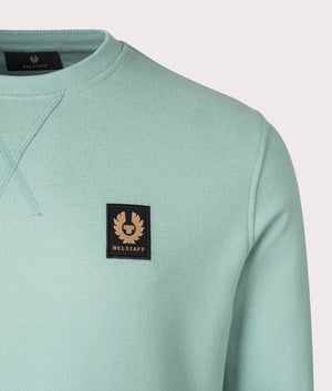 Belstaff Sweatshirt in Oil Blue. EQVVS Shot.