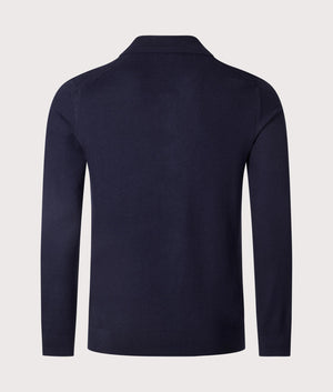 Drift Knitted Long Sleeve Polo Shirt