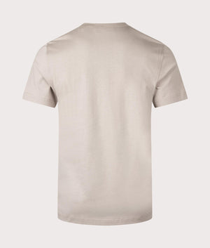 Belstaff T-Shirt in Pumice, 100% Cotton. At EQVVS Menswear. Back shot 