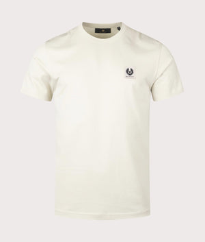 Belstaff T-Shirt in Stone Beige. EQVVS Front Shot