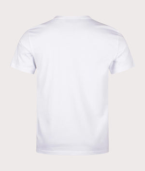 Belstaff Deconstructed Phoenix Graphic T-Shirt in white. EQVVS back Shot.