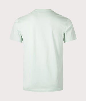 Belstaff T-Shirt in Breeze Green, 100% Cotton. At EQVVS Menswear. Back shot