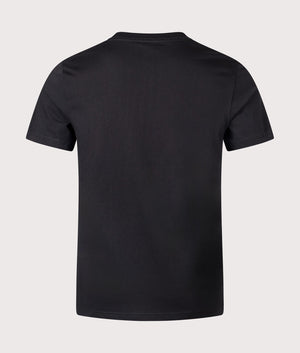 Paul smith, Zebra Logo T-Shirt, black, back shot, eqvvs.